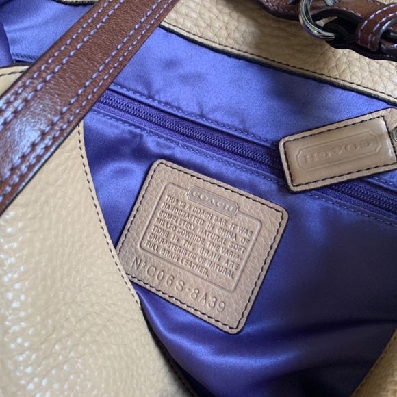 Coach pebble hobo bag - Picture 3 of 4